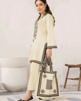 ARCANE THREADS 2Pc-With Printed BAG