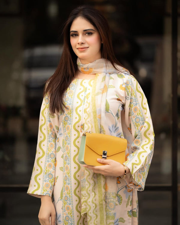 Arzoo Digital Stitched 3PC
