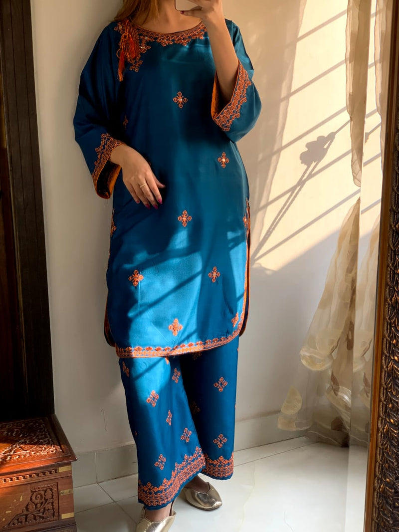 BALOCHI EMBROIDERY 2PCs