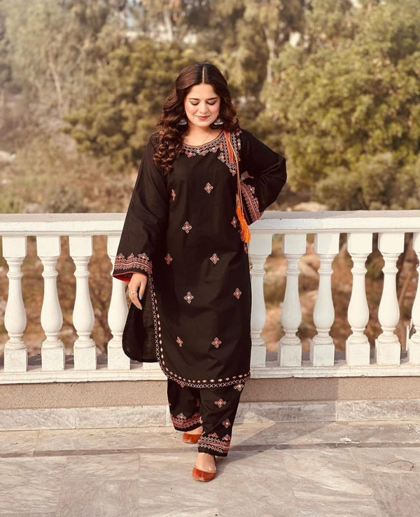 BALOCHI EMBROIDERY 2PCs