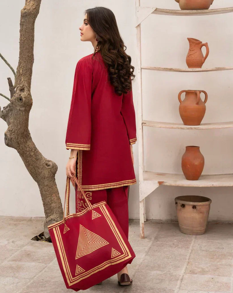 ARCANE THREADS 2Pc-With Printed BAG