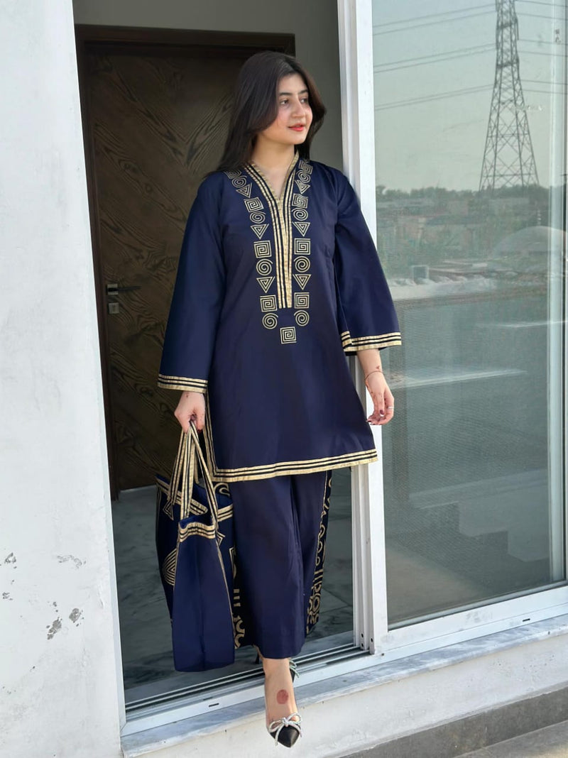 ARCANE THREADS 2Pc-With Printed BAG