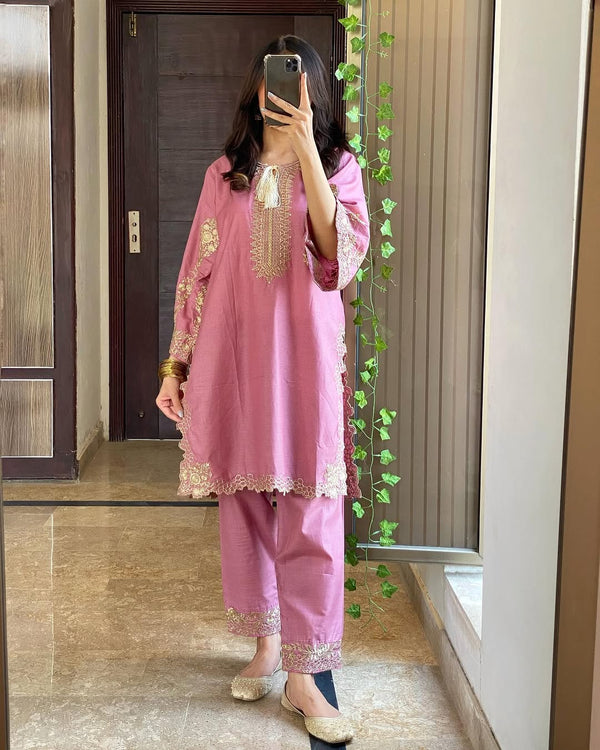 ANMOL Embroidered 2 Piece