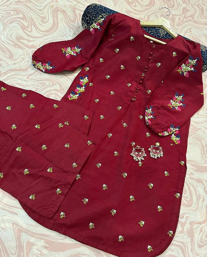 Cross-Stitch Embroidery 2PC