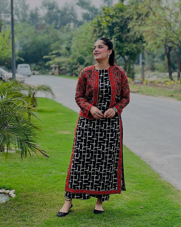HEER KOTI DIGITAL PRINTED 3PC