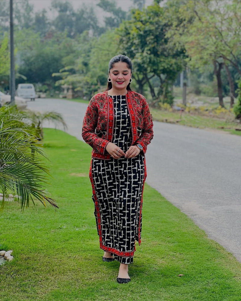 HEER KOTI DIGITAL PRINTED 3PC