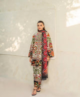 Zufraa Digital Printed Stitched 3Pc