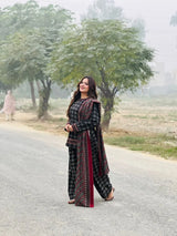 DIGITAL CHUNRI 3 Piece Suit