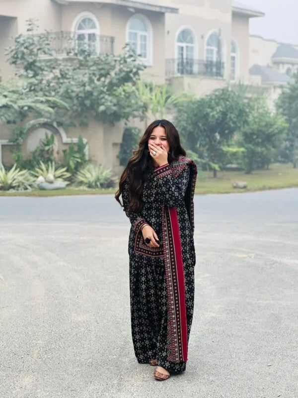 DIGITAL CHUNRI 3 Piece Suit