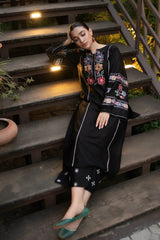 Cottage Embroidered 2PC