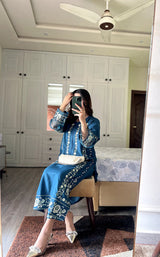 Royal Teal 2 Piece Suit