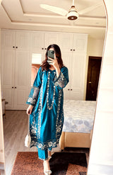Royal Teal 2 Piece Suit